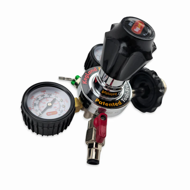 REGULADOR DE PRESSAO PARA GAS CO2 KEGLAND MK5 - Imagem 3